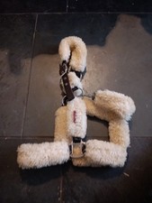 Le Mieux Ultra Luxe Comfort Headcollar. Natural Black. Full