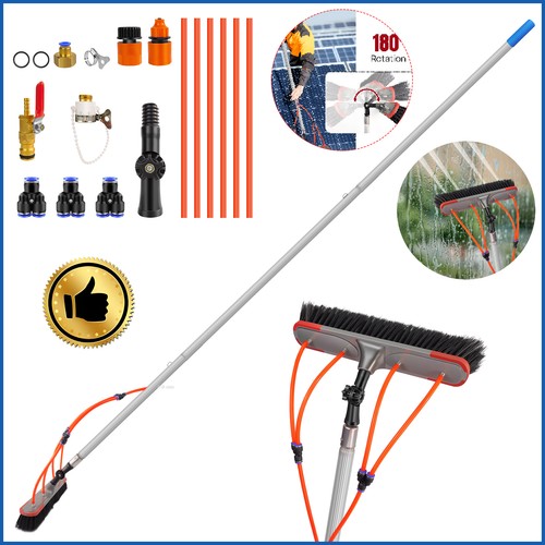 Water fed window cleaning pole - water,