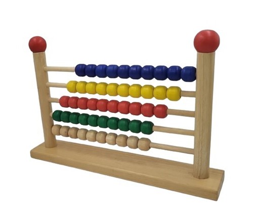Elc wooden abacus john crane - elc,
