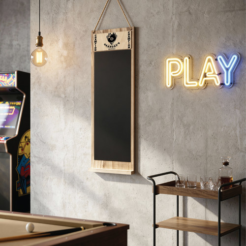 Personalised chalkboard wooden - personalised,