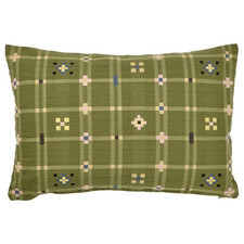 IKEA KUSTGRAN Cushion cover, yellow-green, 40x58 cm