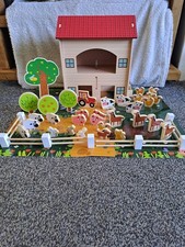 Wooden farm playset - playset,