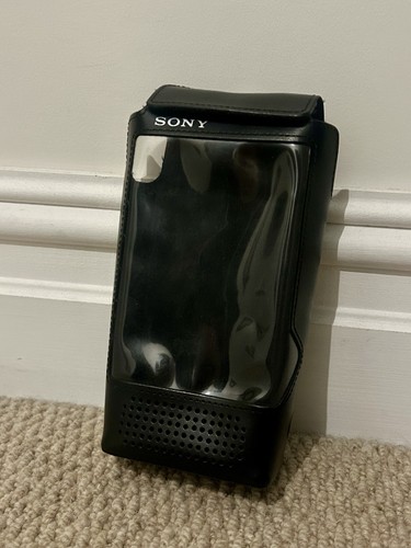 Sony icf pro80 - sony, leather