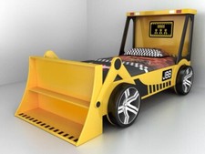 Yellow Tractor Digger Bed |