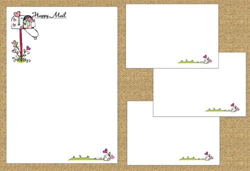 Happy mail letter - -, writing