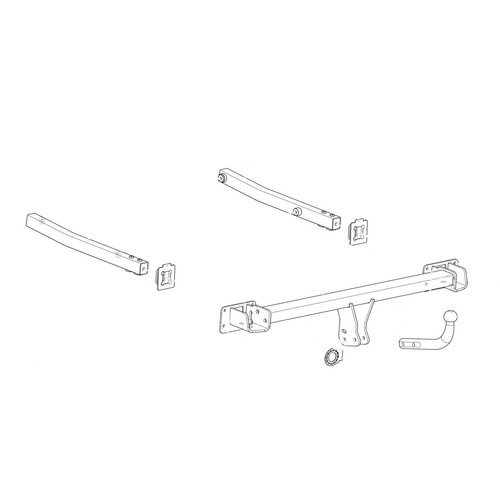 Westfalia towbar for mercedes - towbar,