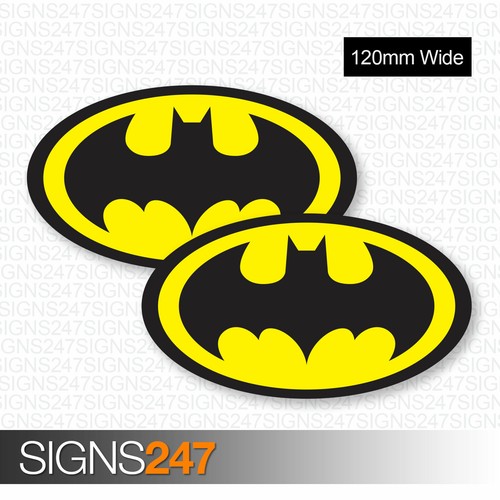 Batman stickers 120mm - batman, wide