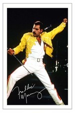 FREDDIE MERCURY SIGNED 6x4