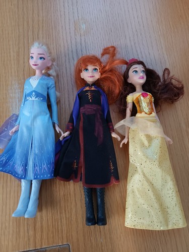 Disney princess doll bundle - bundle, x3