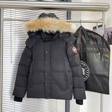 2025 Canada Goose Wyndham Parka Down Coat Coyote Fur Winter Outerwear***