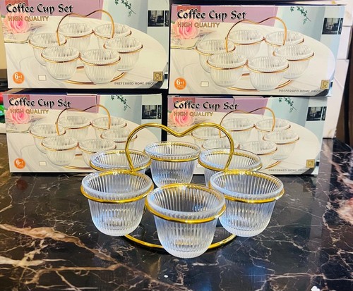 Clear ribbed glass - , arabic