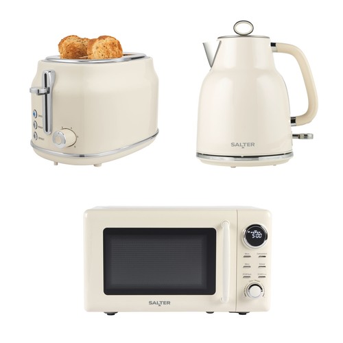 Salter retro cream kettle - salter,