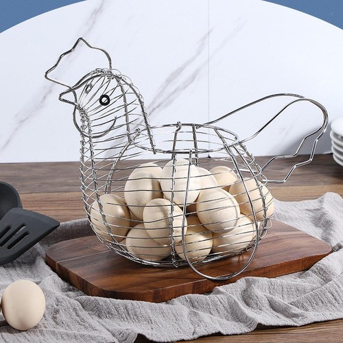 Chicken shaped egg basket - shaped,
