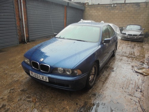 Bmw e39 520i blue passenger - bmw,