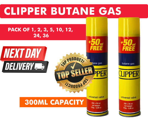 Clipper butane gas refills - x,