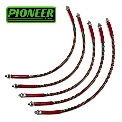 Braided brake lines - braided,