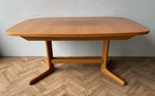 Danish Vintage MCM Large Extending Teak Dining Table * FREE DELIVERY *