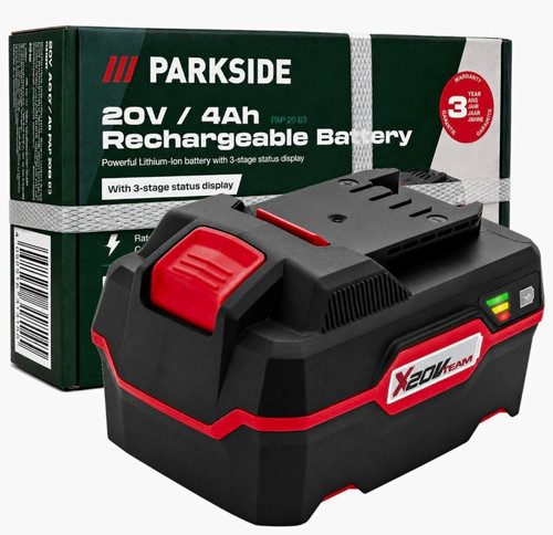 Parkside 20v 4ah lithium - parkside, lithium-ion