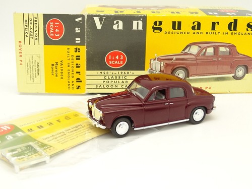 Vanguards rover p4 red - 1/43,