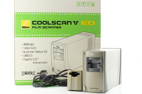 Mint box nikon coolscan v - in,