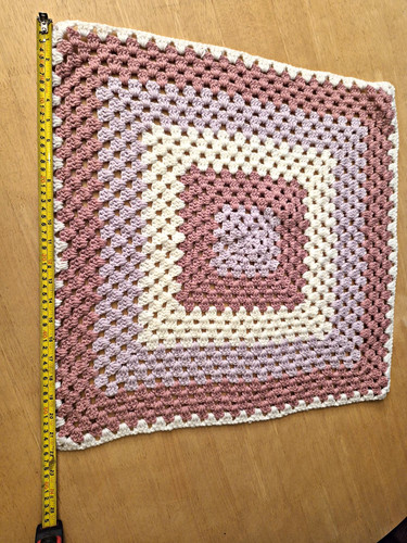 Handmade crochet square baby - crochet,