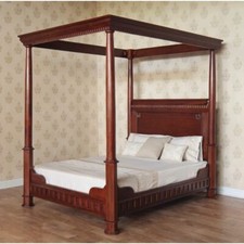 Solid Mahogany Four Poster