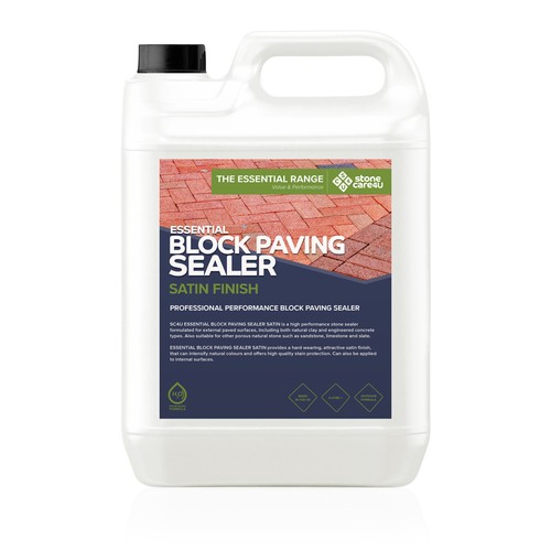 Block paving sealer drives - block,