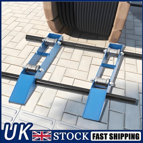 Cable reel drum - cable, holder