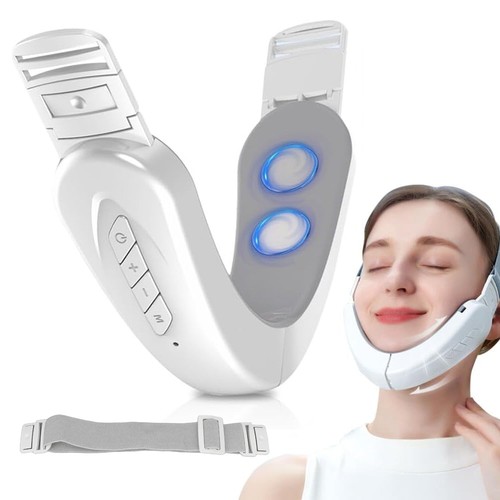 Shaped facial lifting - v, device
