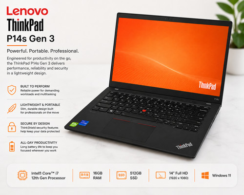 Lenovo thinkpad p14s gen - lenovo, 3