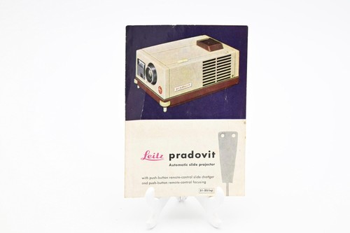 Leitz pradovit slide projector - leitz,