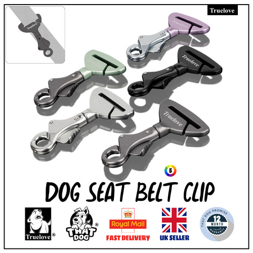 Truelove car seatbelt - car, dog