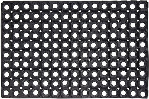 Rubber hollow mat - hollow,