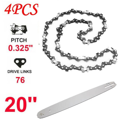 Inch guide bar - inch, 4pcs