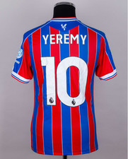 Match-Worn Yeremy Pino Shirt – Crystal Palace vs Liverpool - COA provided