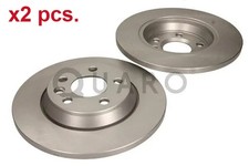 X2 PCS REAR BRAKE DISC ROTOS