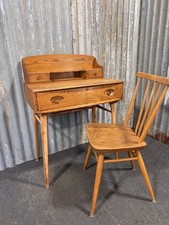 Vintage Ercol Writing Desk Mid