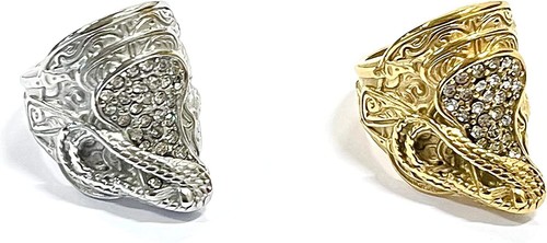 Saddle diamante ring - ring, 18k