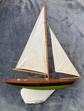 Vintage Pond Yacht. Ailsa, Milbro Product, Made in Scotland,  Height 69cm, Rare.