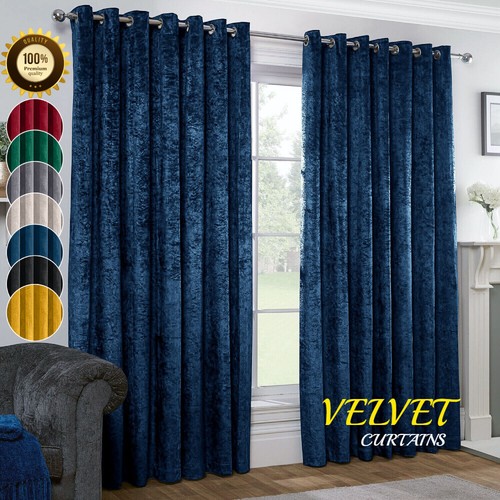 Velvet blackout curtains - blackout,