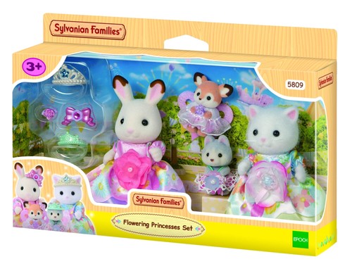Sylvanian families flowering - sylvanian,