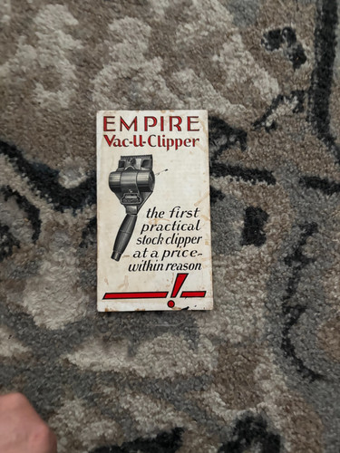 Empire vac clipper - empire, vac-u-clipper