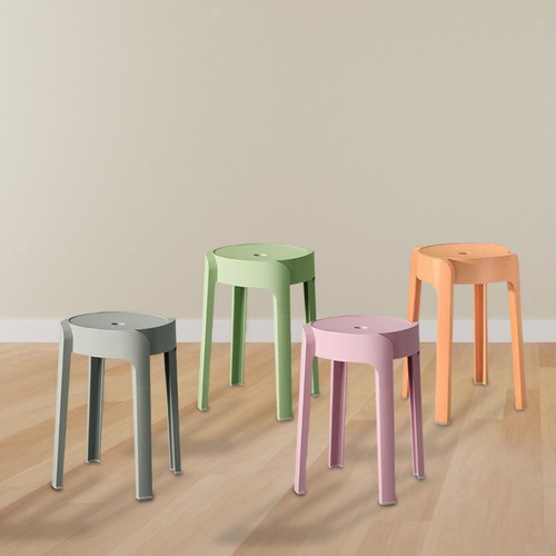 Round stool stacking - round,