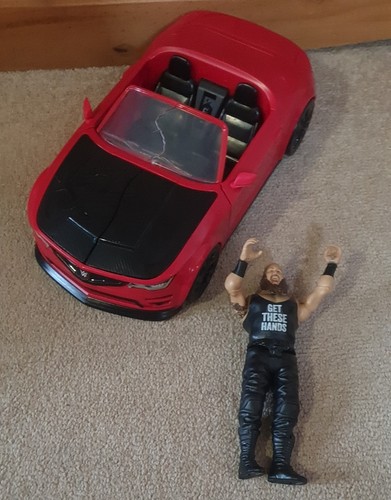 Wwe wrekkin slam red car - red,