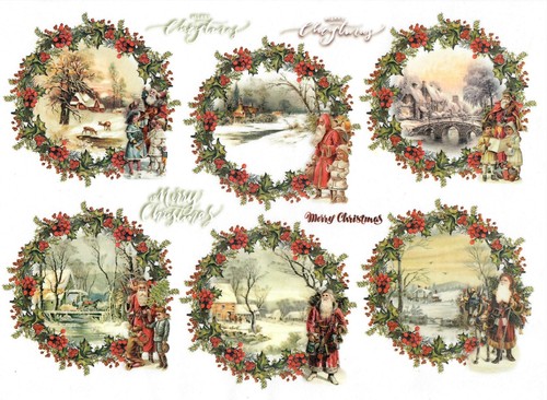 Rice papers christmas - papers,
