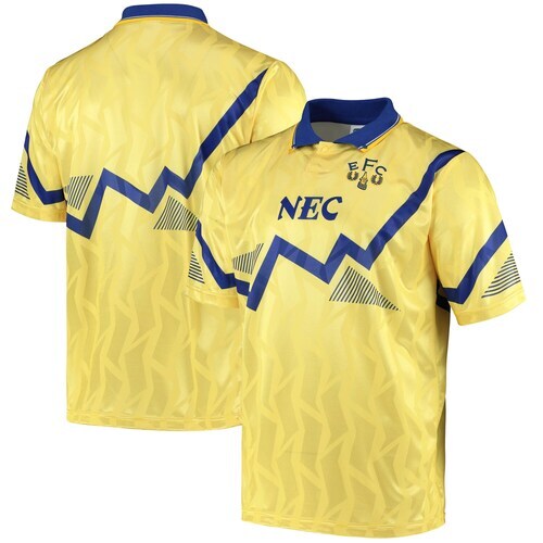 Everton 1990 away shirt - everton,