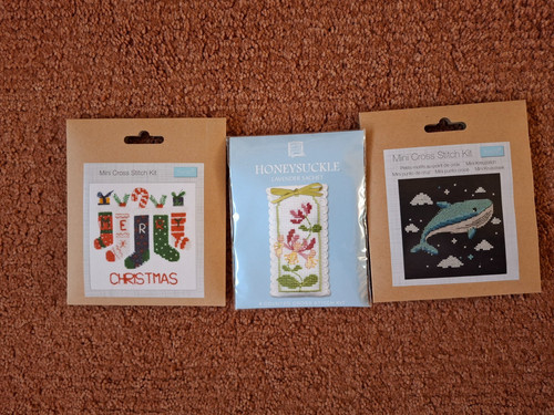 Cross stitch kits job lot - cross,