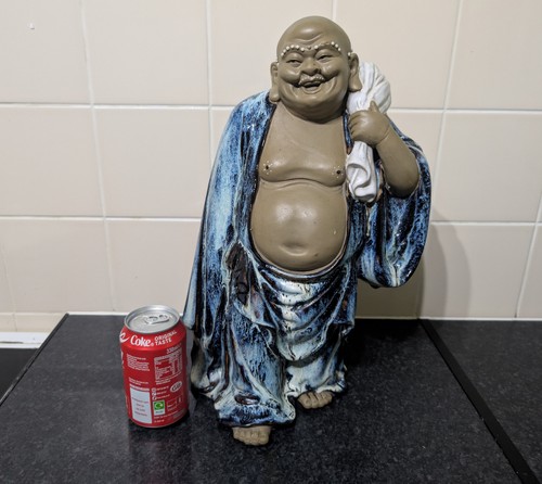 Large ceramic happy buddha - ceramic,