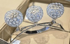 3 Arms Crystal Candle