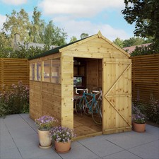 8x6 Wooden Garden Shed Shiplap